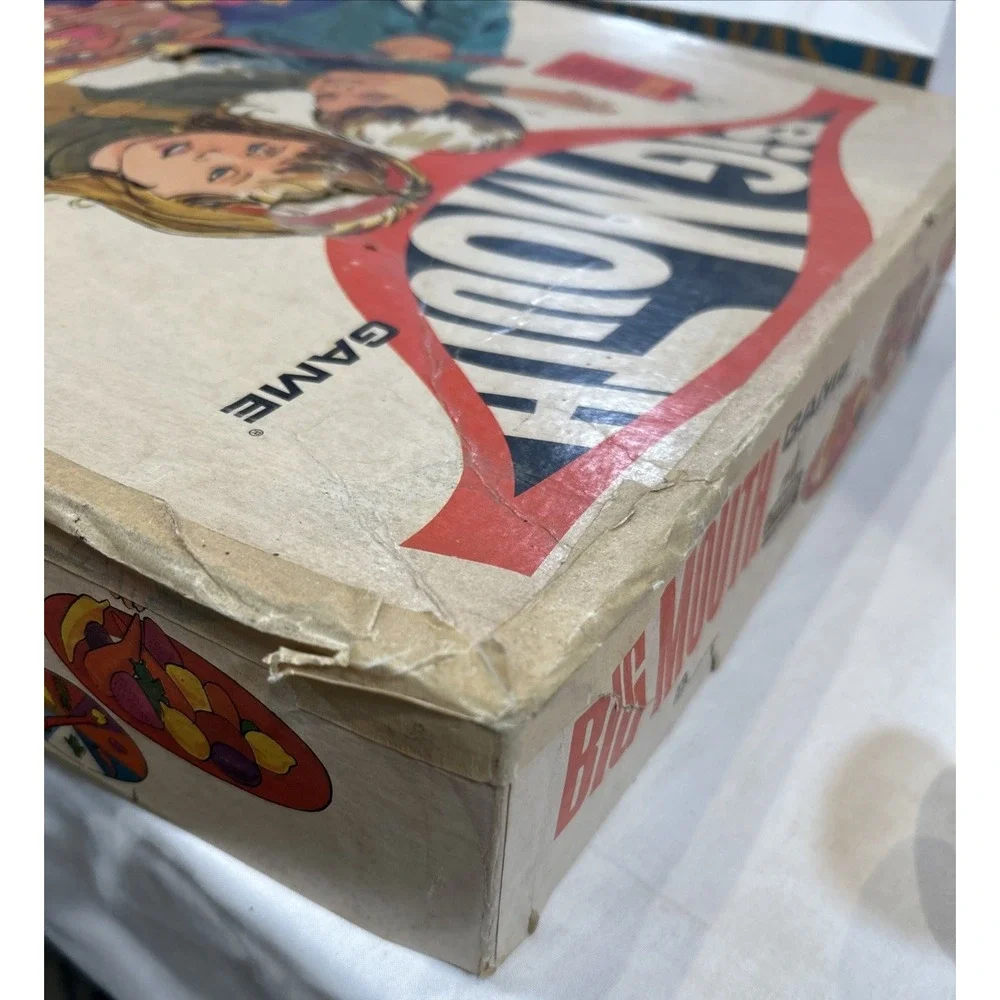 Vintage 1968‎ Schaper Big Mouth Game Classic Retro Family Game Original Box